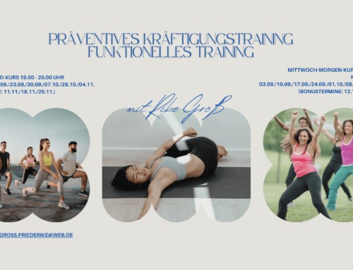 PRÄVENTIVES KRÄFTIGUNGSTRAINING  FUNKTIONELLES TRAINING